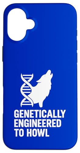 Dire Wolf Comeback – DNA, gentechnisch entwickelt, um zu heulen Hülle für iPhone 16 Plus Dire Wolf Comeback – DNA, gentechnisch entwickelt, um zu heulen Hülle für iPhone 16 Plus von Romulus, Remus, Khaleesi, Dire Wolf Extinction