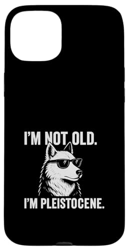 Dire Wolf Comeback - I'm Not Old I'm Pleistocene (ICE AGE) Hülle für iPhone 15 Plus von Romulus, Remus, Khaleesi, Dire Wolf Extinction