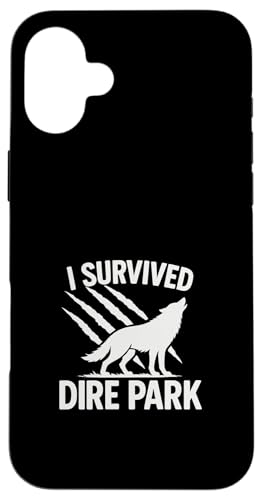 Dire Wolf Comeback - Lustig, DNA, I Survived Dire Park Hülle für iPhone 16 Plus von Romulus, Remus, Khaleesi, Dire Wolf Extinction