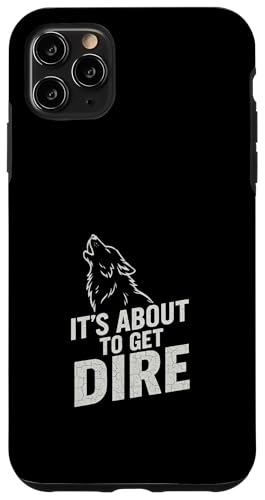 Dire Wolf Comeback - Lustig, DNA, It's About To Get Dire Hülle für iPhone 11 Pro Max Dire Wolf Comeback - Lustig, DNA, It's About To Get Dire Hülle für iPhone 11 Pro Max von Romulus, Remus, Khaleesi, Dire Wolf Extinction
