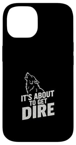 Dire Wolf Comeback - Lustig, DNA, It's About To Get Dire Hülle für iPhone 14 von Romulus, Remus, Khaleesi, Dire Wolf Extinction