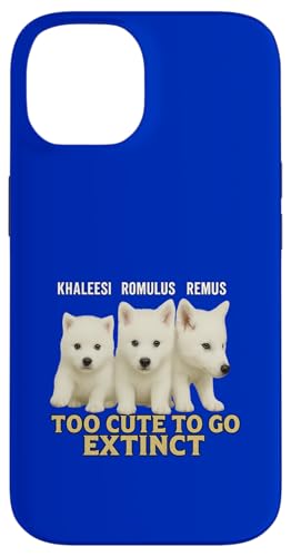 Dire Wolf Comeback - Lustig, DNA, Too Cute To Go Extinct Hülle für iPhone 14 Dire Wolf Comeback - Lustig, DNA, Too Cute To Go Extinct Hülle für iPhone 14 von Romulus, Remus, Khaleesi, Dire Wolf Extinction