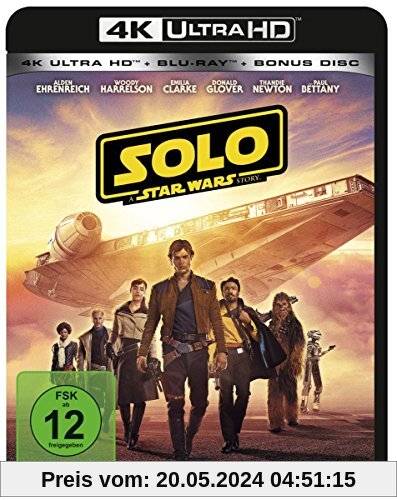 Solo: A Star Wars Story 4K Ultra HD [Blu-ray] von Ron Howard