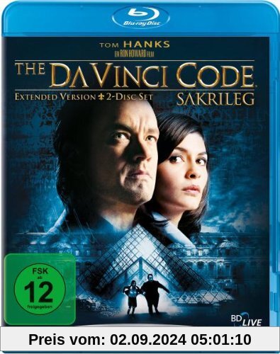 The Da Vinci Code - Sakrileg (Extended Version) [Blu-ray] von Ron Howard