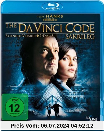 The Da Vinci Code - Sakrileg - Extended Version [Blu-ray] von Ron Howard