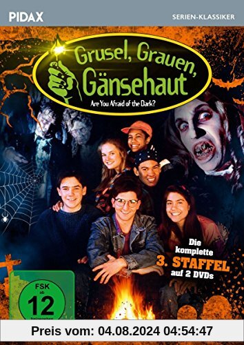 Grusel, Grauen, Gänsehaut, Staffel 3 (Are you Afraid of the Dark?) / Die komplette 3. Staffel der beliebten Mysteryserie (Pidax Serien-Klassiker) [2 DVDs] von Ron Oliver