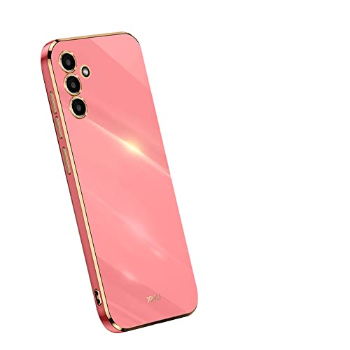 RonRun Samsung Galaxy A04s Hülle, Glänzende Elegant und edel Handyhülle, Silikon Gel Slim Stoßfest Fallschutz Schutzhülle für Samsung Galaxy A04s - rot von RonRun