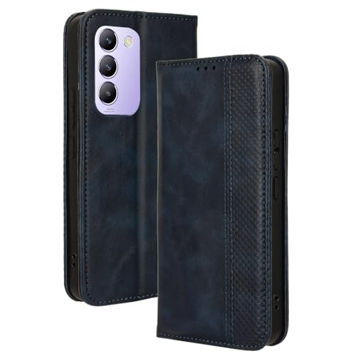 RonRun vivo V40 SE 5G Hülle Flip PU Leder Magnet Handyhülle mit Wallet Case Klappen Ständer Stoßfest Schutzhülle Kompatible für vivo V40 SE 5G, Blau RonRun vivo V40 SE 5G Hülle Flip PU Leder Magnet Handyhülle mit Wallet Case Klappen Ständer Stoßfest Schutzhülle Kompatible für vivo V40 SE 5G, Blau von RonRun