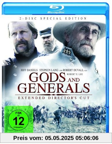Gods and Generals - Extended Cut [Blu-ray] [Director's Cut] [Special Edition] von Ronald F. Maxwell