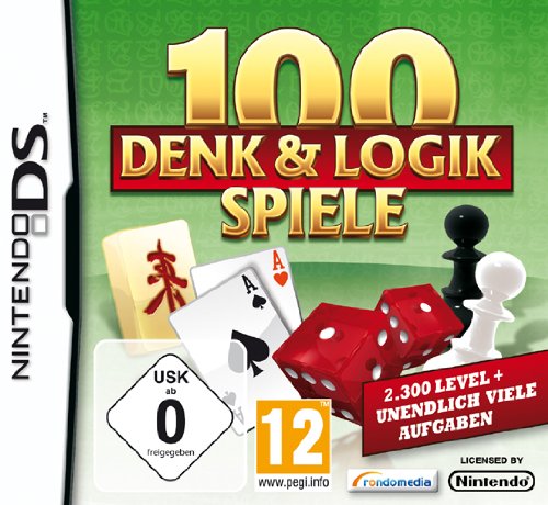 100 Denk- & Logikspiele DS von Rondomedia