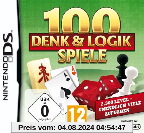 100 Denk- & Logikspiele DS von Rondomedia