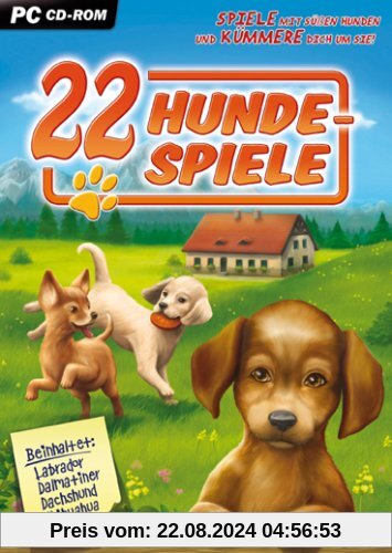 22 Hunde-Spiele von Rondomedia