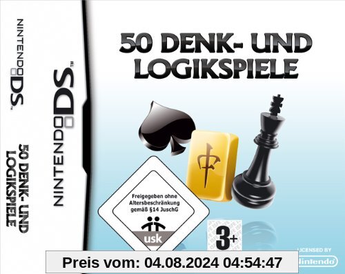 50 Denk- und Logikspiele von Rondomedia