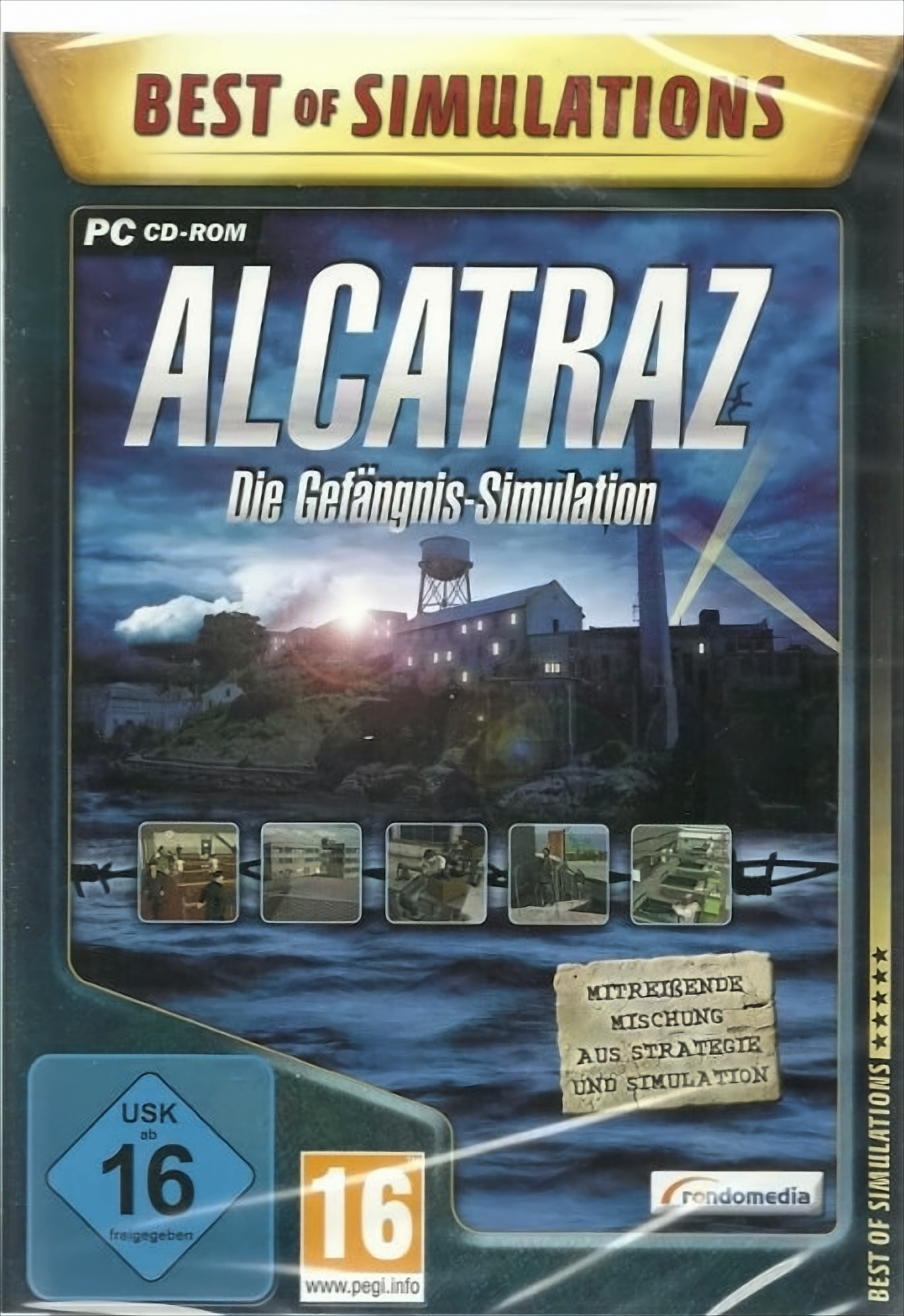 Alcatraz - Die Gefängnis-Simulation von Rondomedia