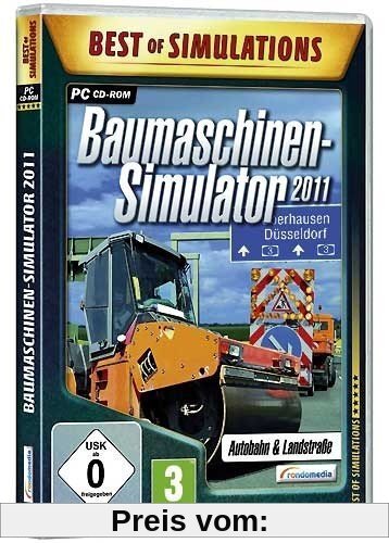 Baumaschinen-Simulator 2011 [Best of Simulations] von Rondomedia