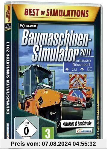 Baumaschinen-Simulator 2011 [Best of Simulations] von Rondomedia