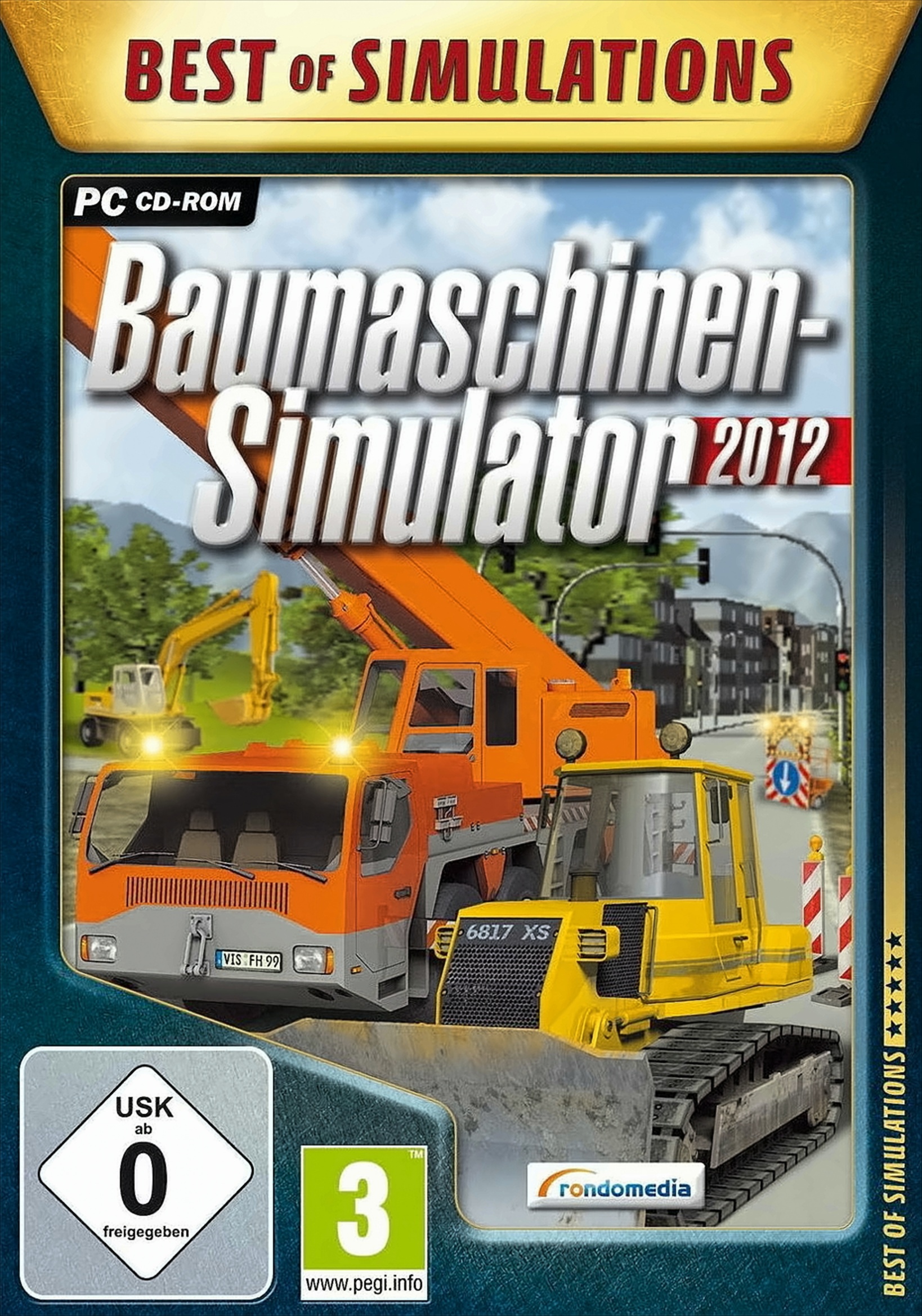 Baumaschinen-Simulator 2012 von Rondomedia
