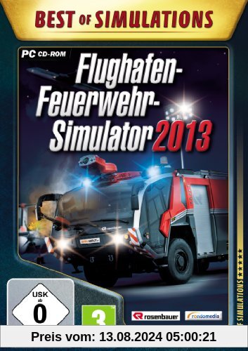 Best of Simulations: Flughafen-Feuerwehr-Simulator 2013 von Rondomedia