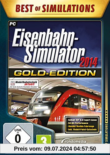Eisenbahn-Simulator 2014: Gold-Edition von Rondomedia