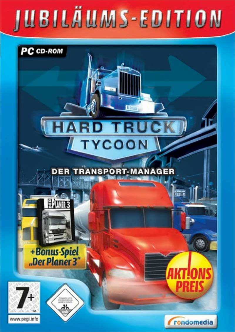 Hard Truck Tycoon + Planer 3 - Jubiläums-Edition von Rondomedia