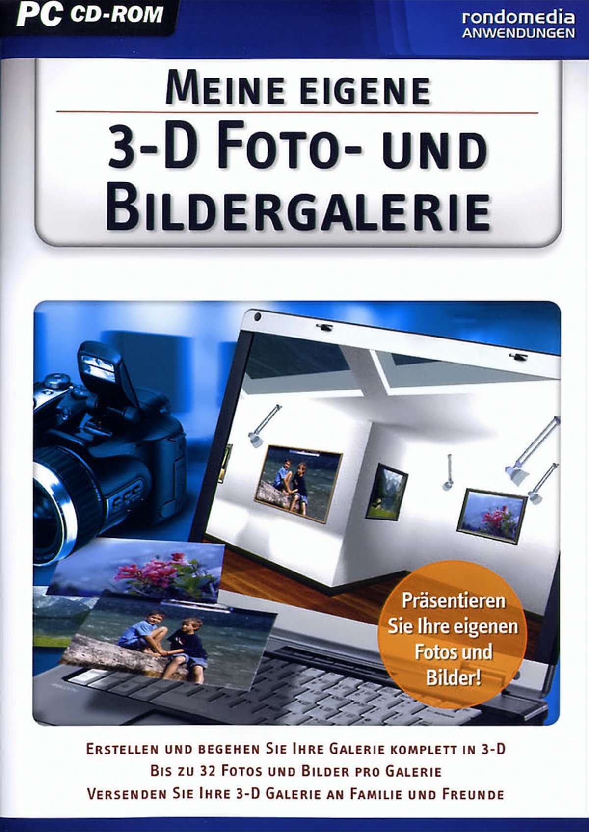 Meine eigene 3D Foto- & Bildergalerie von Rondomedia