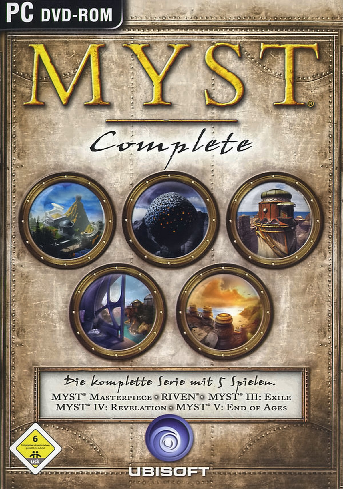 Myst Complete (I-V) von Rondomedia