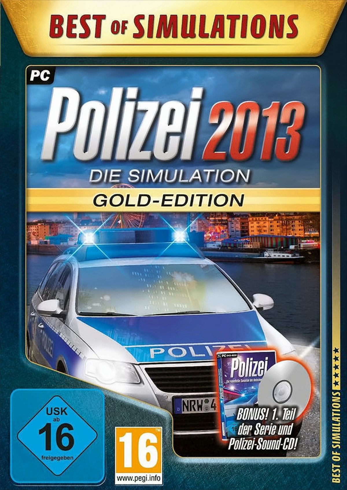 Polizei 2013: Gold-Edition (Best of Simulations) von Rondomedia