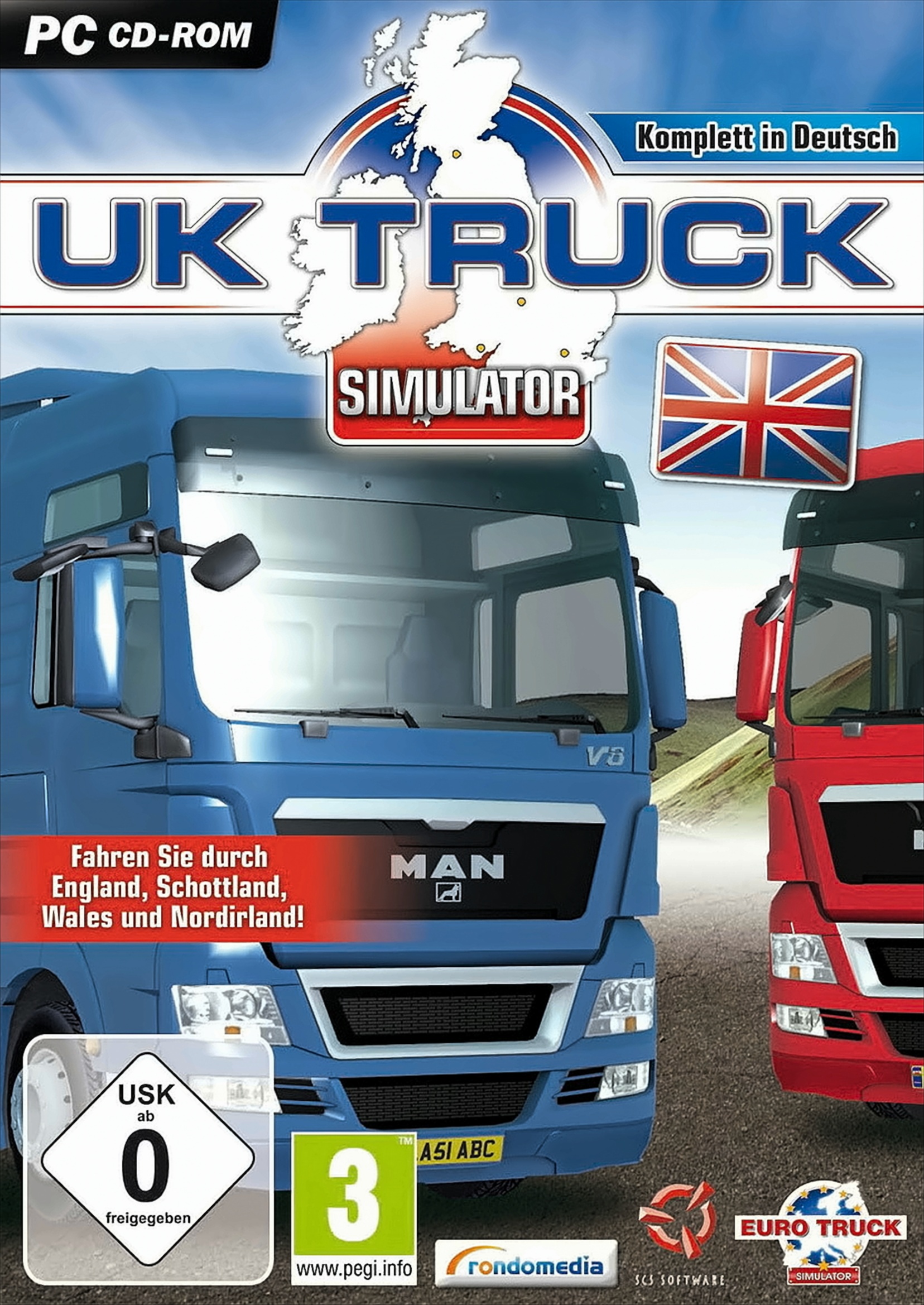 UK-Truck Simulator von Rondomedia