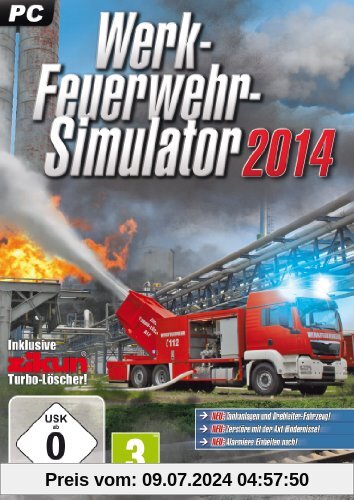Werkfeuerwehr-Simulator 2014 [PC] von Rondomedia