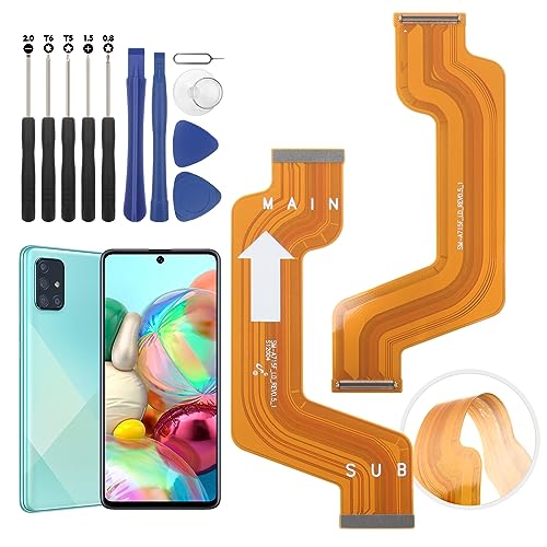 Flat Flex Kabel Kompatibel mit Galaxy A71 A715F Mainboard FlexKabel für Samsung Galaxy A71 A715F Mainboard-Verbindung Ersatz von RongZy