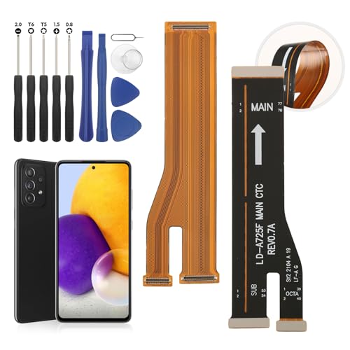 Flat Flex Kabel Kompatibel mit Samsung Galaxy A72 4G A725F Mainboard FlexKabel für Samsung Galaxy A72 5G A726F Mainboard-Verbindung Ersatz von RongZy