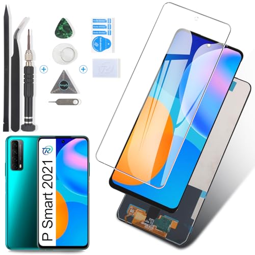 RongZy Display für Huawei P Smart 2021 PPA-LX2 LCD-Bildschirm Ersatz Touch Display Digitizer Baugruppe für Honor 10x lite（Schwarz） von RongZy