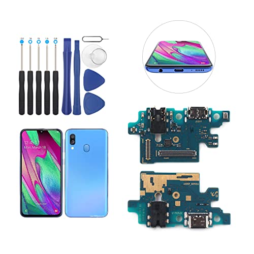 RongZy Dock Connector kompatibel mit Samsung Galaxy A40 A405F Ladebuchse Charging Port von RongZy