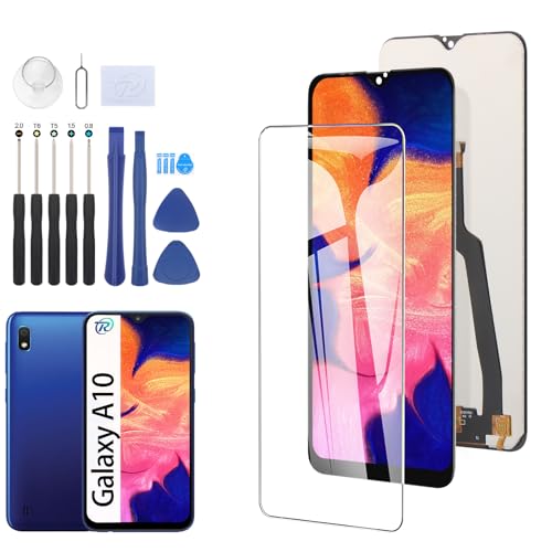 RongZy Ersatz Display Kompatibel für Samsung Galaxy A10 2019 A105 A105F SM-A105F Touchscreen Bildschirm Digitizer Glas Assembly + Reparatur Tools(Schwarz) von RongZy