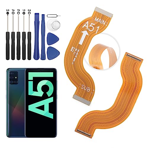 RongZy Flat Flex Kabel Kompatibel mit Samsung Galaxy A51 A515F Mainboard FlexKabel für Samsung Galaxy A51 A515F Mainboard-Verbindung Ersatz von RongZy