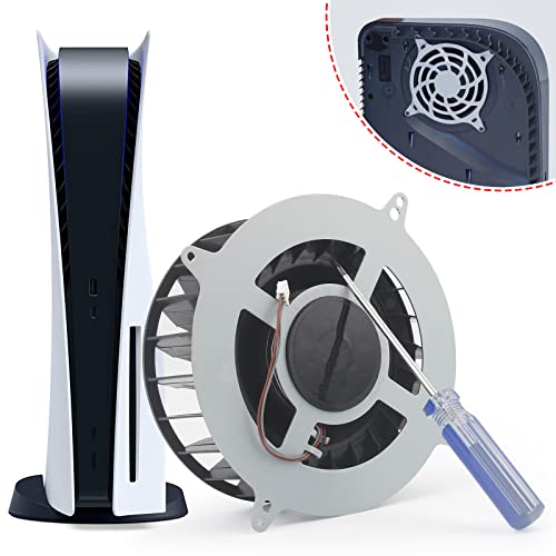 RongZy Interner Lüfter für Sony Playstation 5 PS5 mit 23 Blades Silent Interner CPU Kühlerlüfter Kühler RongZy Interner Lüfter für Sony Playstation 5 PS5 mit 23 Blades Silent Interner CPU Kühlerlüfter Kühler von RongZy