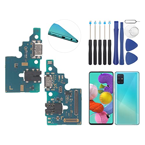 RongZy Ladebuchse Kompatibel mit Samsung Galaxy A51 USB Dock Connector für Samsung Galaxy A51 A515F Flexkabel Ladeport Ladebuchse Ersatz von RongZy