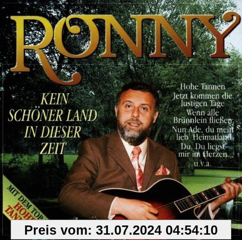 Kein Schöner Land in Dieser Ze von Ronny