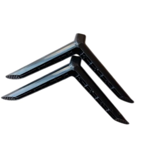 Ronyme 2X TV -Ständer Basiszubehör Rosthar Ersatz Ersatzteile tragbare Einfach Installation Professionelle Fernsehhalter -Halterung, Länge 18.5 cm von Ronyme