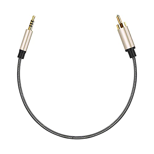 Ronyme Audio 3,5-mm-Klinke auf Cinch-Stecker, Sound, Koaxial-AUX- für Heimkinogeräte, 1M Ronyme Audio 3,5-mm-Klinke auf Cinch-Stecker, Sound, Koaxial-AUX- für Heimkinogeräte, 1M von Ronyme