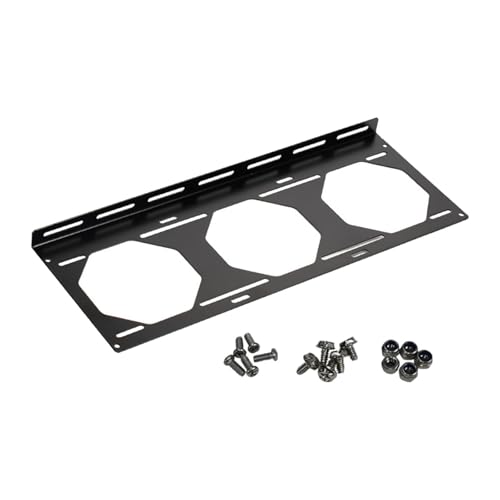 Ronyme Computerlüfterhalterung, aus Metall, Computerzubehör, DIY-Halterung, Befestigungshalterung für Laptop-Kühler, 15.8 X 41.5 X 2 cm Ronyme Computerlüfterhalterung, aus Metall, Computerzubehör, DIY-Halterung, Befestigungshalterung für Laptop-Kühler, 15.8 X 41.5 X 2 cm von Ronyme