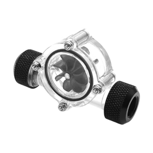 Ronyme Flüssigkühler Wasserkühlsystem Kit Kühler liefert Universal G1/4 -Gewinde -Hafenmonitore Thermometer Wasserflussmesser Ronyme Flüssigkühler Wasserkühlsystem Kit Kühler liefert Universal G1/4 -Gewinde -Hafenmonitore Thermometer Wasserflussmesser von Ronyme
