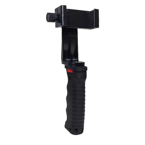 Ronyme Handlegrip Spiegellose Halter Tragbare Kamera Stabilisator Griff mit Clip, Griff für DSLR-Kameras und Handy, Schwarz Ronyme Handlegrip Spiegellose Halter Tragbare Kamera Stabilisator Griff mit Clip, Griff für DSLR-Kameras und Handy, Schwarz von Ronyme