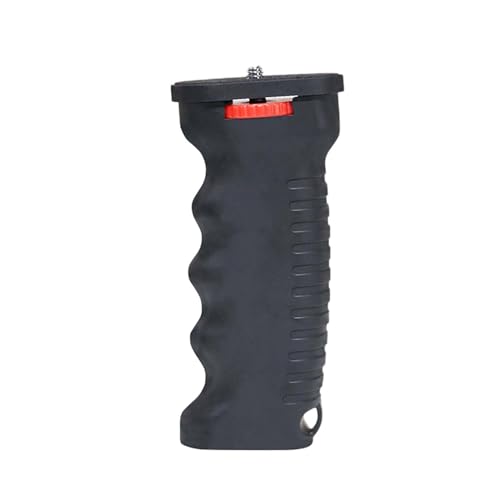 Ronyme Smartphone Gimbal Stabilisator für DSLR-Kameras, Schwarz, für Handy und Kamera, mit Handlegrip und Tracking-Lichtclip, verstellbar und tragbar von Ronyme