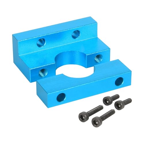 Ronyme Hotend Fixed Block Extruder Mount Extruderteile mit Befestigungsschraube Raudy Metall Effiziente Befestigungsblockzubehör für V6, Blau Ronyme Hotend Fixed Block Extruder Mount Extruderteile mit Befestigungsschraube Raudy Metall Effiziente Befestigungsblockzubehör für V6, Blau von Ronyme