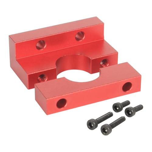 Ronyme Hotend Fixed Block Extruder Mount Extruderteile mit Befestigungsschraube Raudy Metall Effiziente Befestigungsblockzubehör für V6, Rot Ronyme Hotend Fixed Block Extruder Mount Extruderteile mit Befestigungsschraube Raudy Metall Effiziente Befestigungsblockzubehör für V6, Rot von Ronyme