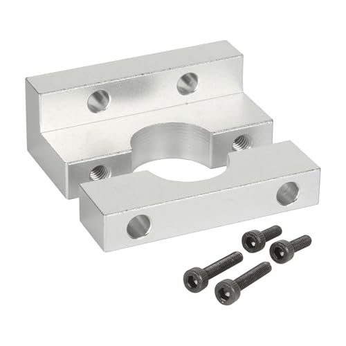 Ronyme Hotend Fixed Block Extruder Mount Extruderteile mit Befestigungsschraube Raudy Metall Effiziente Befestigungsblockzubehör für V6, Silber Ronyme Hotend Fixed Block Extruder Mount Extruderteile mit Befestigungsschraube Raudy Metall Effiziente Befestigungsblockzubehör für V6, Silber von Ronyme