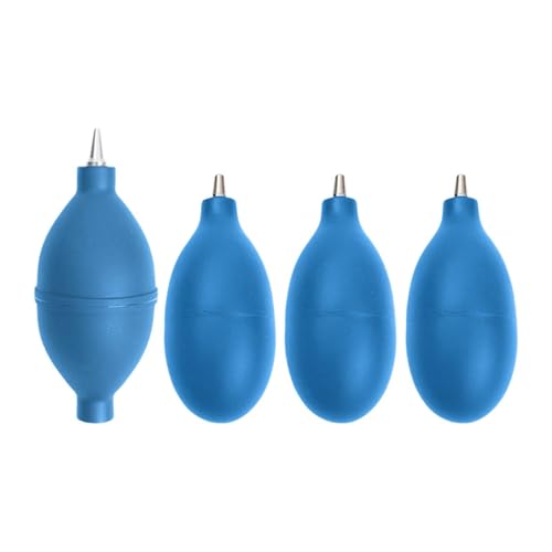 Ronyme Luftstaubgebläse Luft Duster Gadget mit Metalldüsenreinigungswerkzeugen Reiniger für Tablet Computer Hörgeräte Kamera Objektiv Laptop, Blau von Ronyme