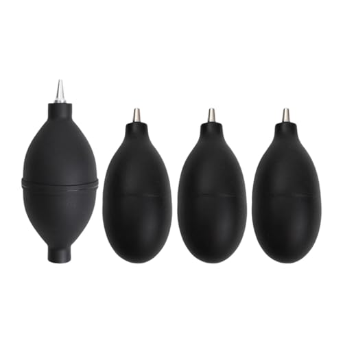 Ronyme Luftstaubgebläse Luft Duster Gadget mit Metalldüsenreinigungswerkzeugen Reiniger für Tablet Computer Hörgeräte Kamera Objektiv Laptop, Schwarz von Ronyme