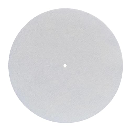 Ronyme Plattenspieler-Plattenmatte Plattenspieler-Matte Vibrationsdämpfung Filzschutz 12 Zoll Verbessert den Klang 3 mm Dicke Filz-Plattenunterlage Home, Weiss Ronyme Plattenspieler-Plattenmatte Plattenspieler-Matte Vibrationsdämpfung Filzschutz 12 Zoll Verbessert den Klang 3 mm Dicke Filz-Plattenunterlage Home, Weiss von Ronyme